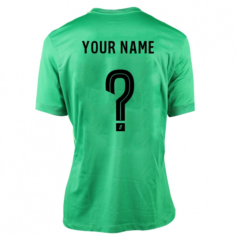 Danxen Mulher Paris Saint-Germain Verde Preto Camisola Guarda-Redes 2025/26 Camisa