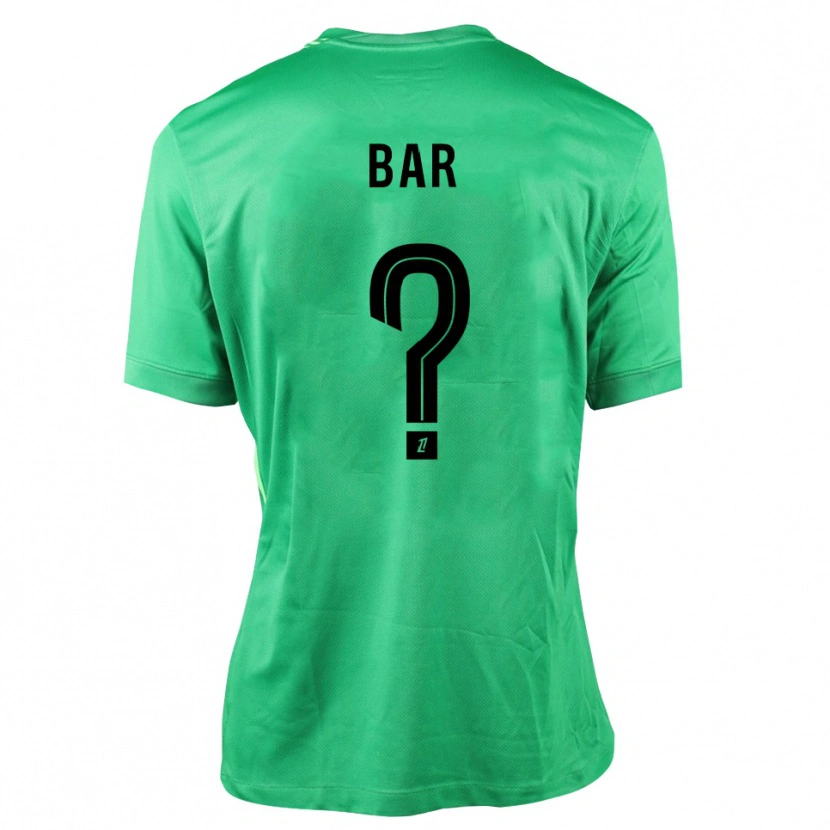 Danxen Mulher Arthur Bar #0 Verde Preto Camisola Guarda-Redes 2025/26 Camisa