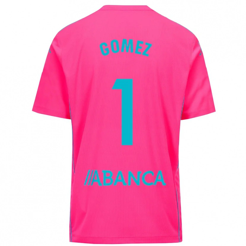 Danxen Mulher Yohana Gómez #1 Rosa Profundo Preto Camisola Guarda-Redes 2025/26 Camisa