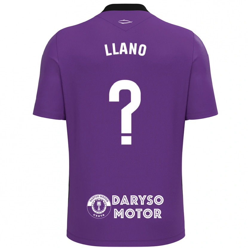 Danxen Mulher Guillermo Llano #0 Roxo Branco Camisola Guarda-Redes 2025/26 Camisa