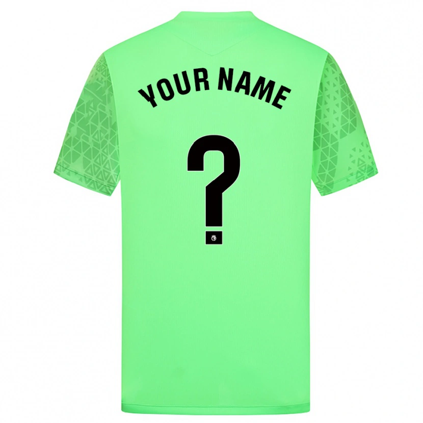 Danxen Mulher Burgos CF Verde Primavera Preto Camisola Guarda-Redes 2025/26 Camisa