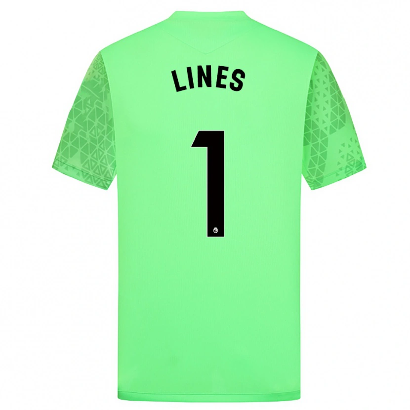 Danxen Mulher Laura Inés Aguilar #1 Verde Primavera Preto Camisola Guarda-Redes 2025/26 Camisa