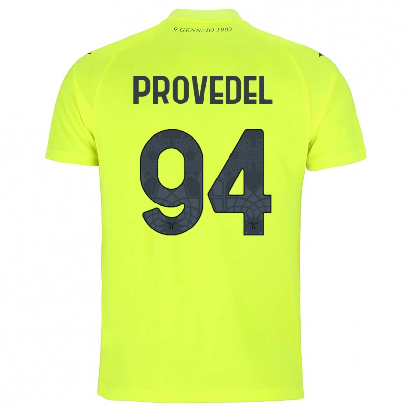 Danxen Mulher Ivan Provedel #94 Verde Fluorescente Camisola Guarda-Redes 2025/26 Camisa