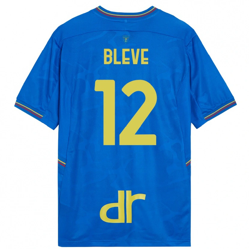 Danxen Mulher Daniele Bleve #12 Azul Real Marrom Camisola Guarda-Redes 2025/26 Camisa