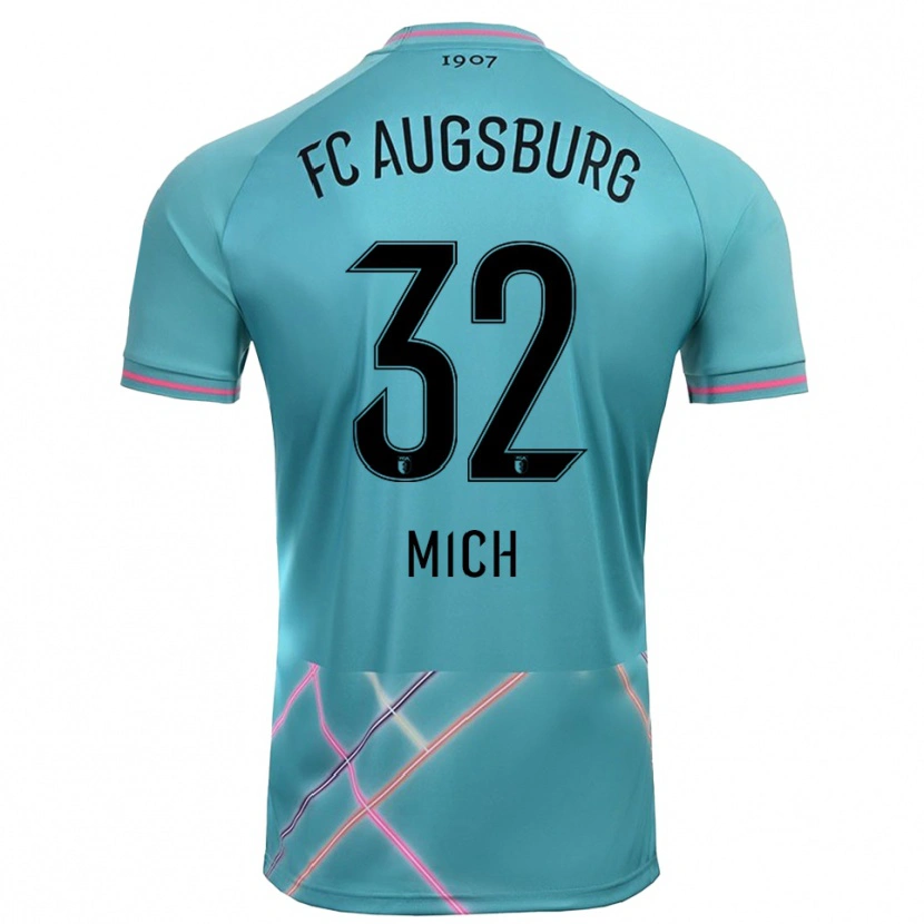 Danxen Mulher Fabian Mich #32 Verde Mar Claro Camisola Guarda-Redes 2025/26 Camisa
