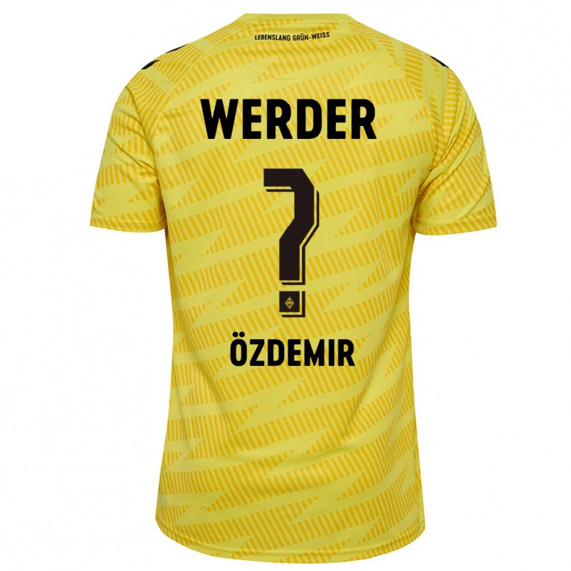 Danxen Mulher Sinem Özdemir #0 Preto Amarelo Camisola Guarda-Redes 2025/26 Camisa