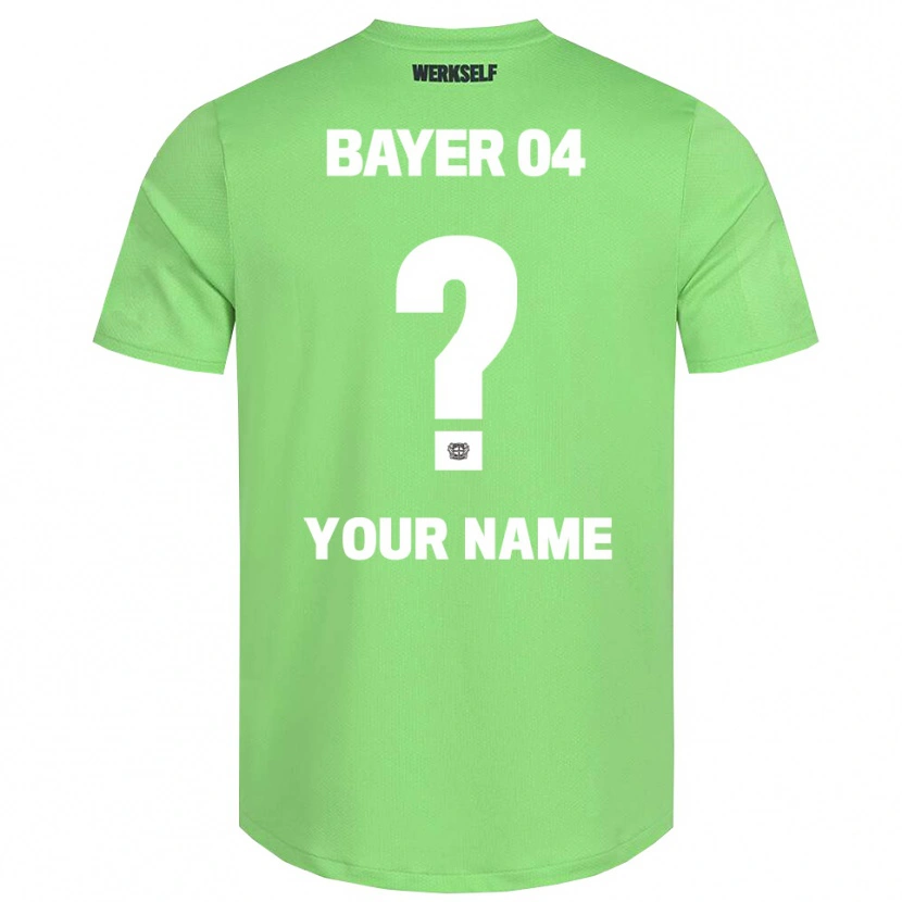Danxen Mulher Bayer 04 Leverkusen Branco Verde Claro Camisola Guarda-Redes 2025/26 Camisa