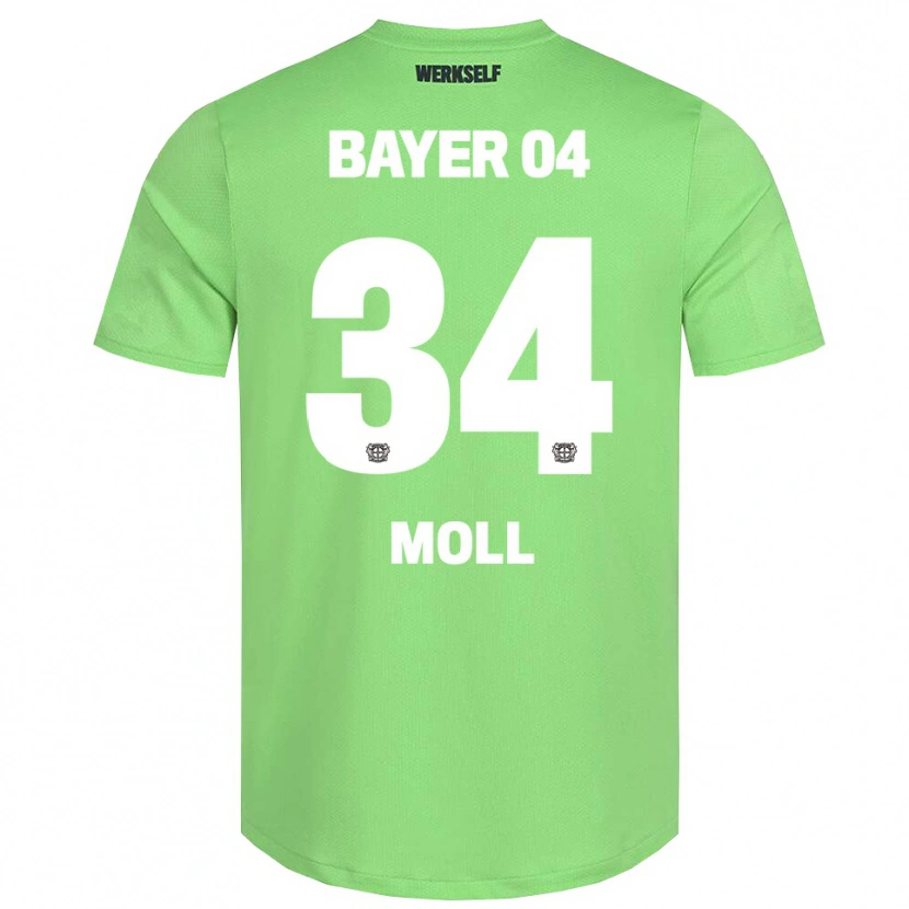 Danxen Mulher Anne Moll #34 Branco Verde Claro Camisola Guarda-Redes 2025/26 Camisa