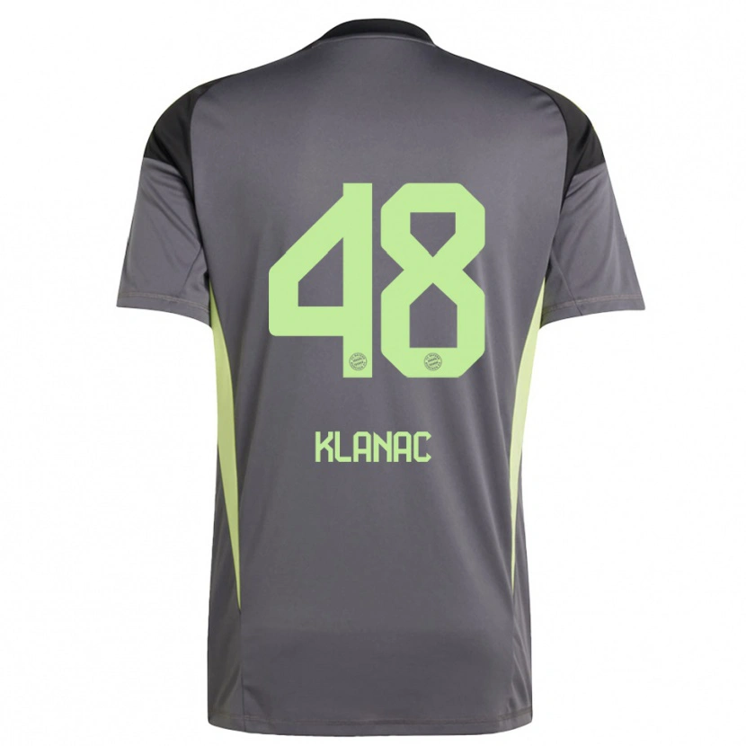 Danxen Mulher Leon Klanac #48 Amarelo Verde Preto Camisola Guarda-Redes 2025/26 Camisa