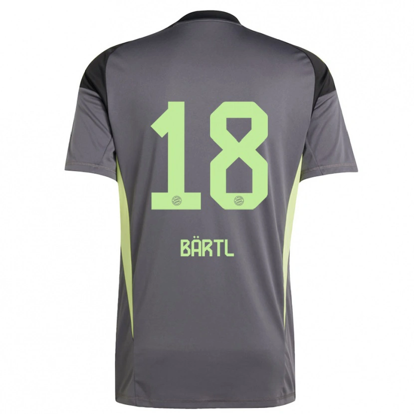 Danxen Mulher Jannis Bärtl #18 Amarelo Verde Preto Camisola Guarda-Redes 2025/26 Camisa