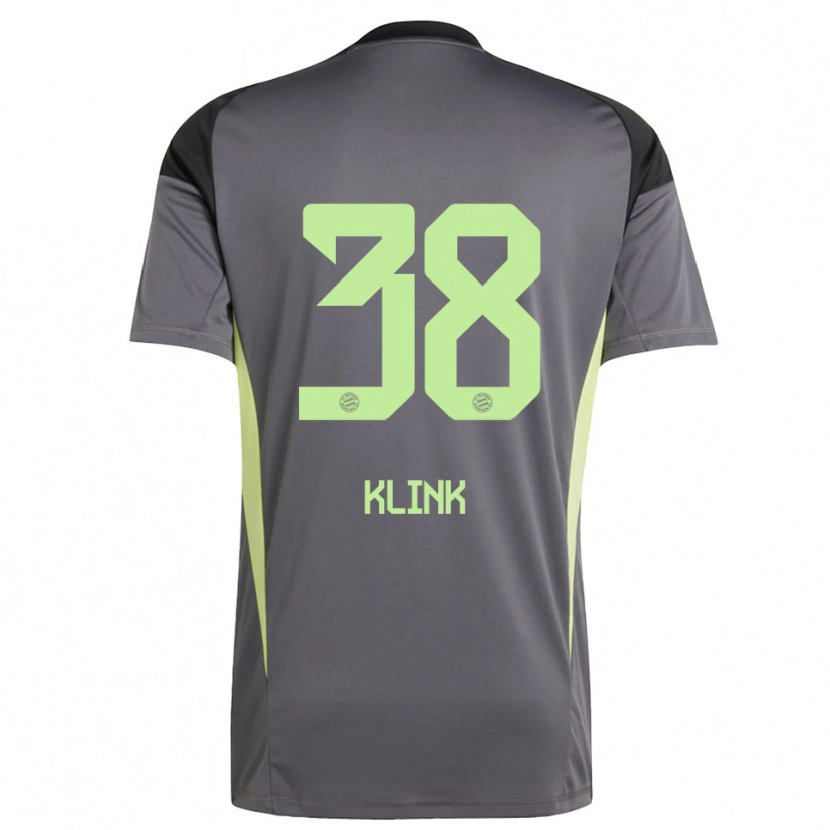 Danxen Mulher Anna Klink #38 Amarelo Verde Preto Camisola Guarda-Redes 2025/26 Camisa