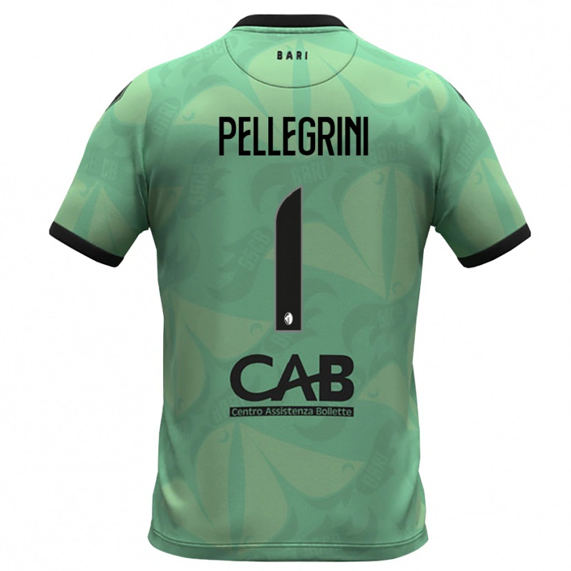Danxen Mulher Luigi Pellegrini #1 Verde Mar Escuro Camisola Guarda-Redes 2025/26 Camisa