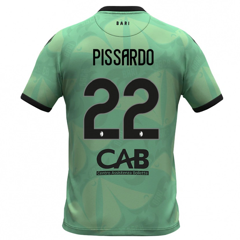 Danxen Mulher Marco Pissardo #22 Verde Mar Escuro Camisola Guarda-Redes 2025/26 Camisa