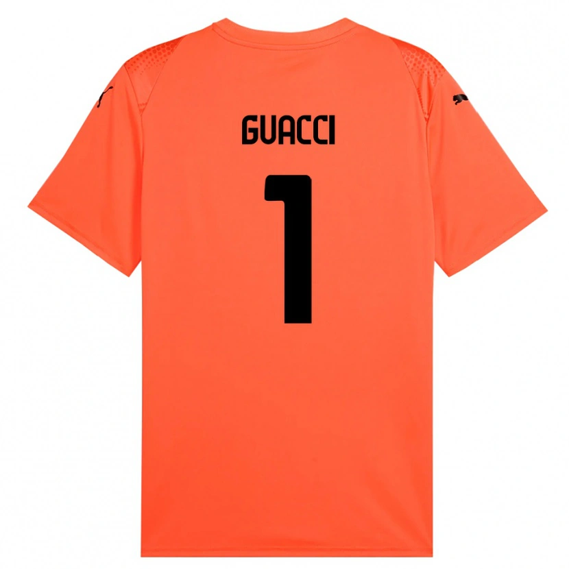 Danxen Mulher Marco Guacci #1 Laranja Preto Camisola Guarda-Redes 2025/26 Camisa