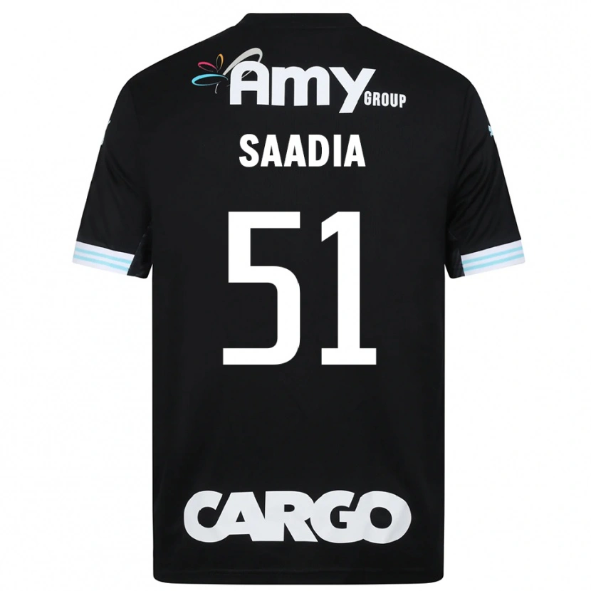 Danxen Mulher Shalev Saadia #51 Branco Preto Camisola Guarda-Redes 2025/26 Camisa