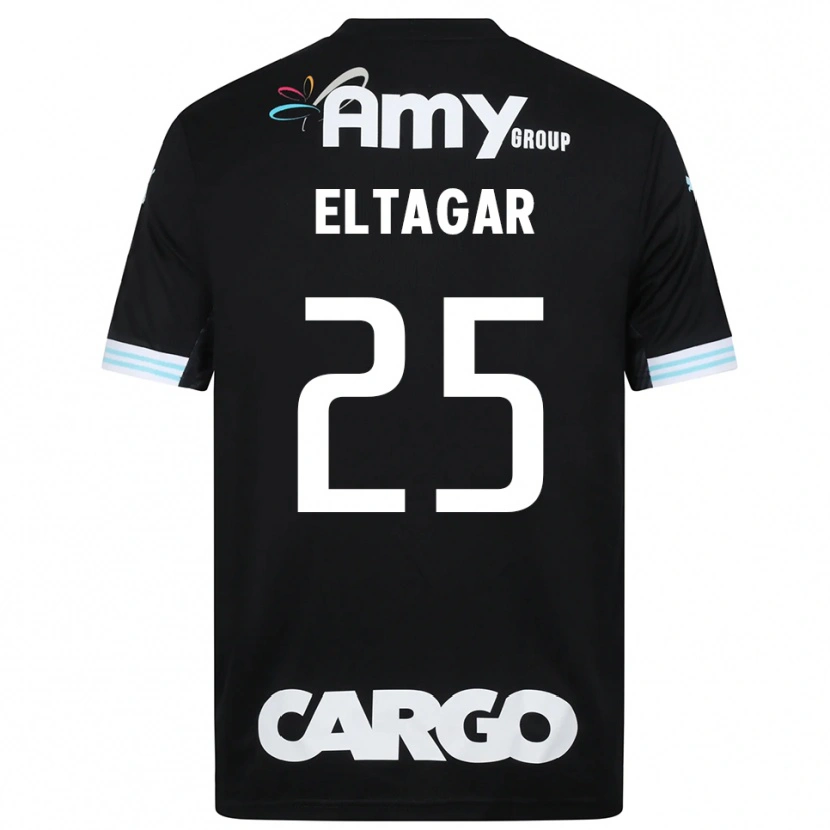 Danxen Mulher Barak Eltagar #25 Branco Preto Camisola Guarda-Redes 2025/26 Camisa