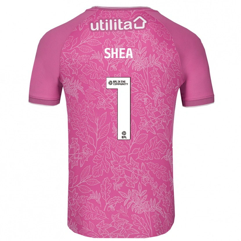 Danxen Mulher James Shea #1 Preto Rosa Camisola Guarda-Redes 2025/26 Camisa