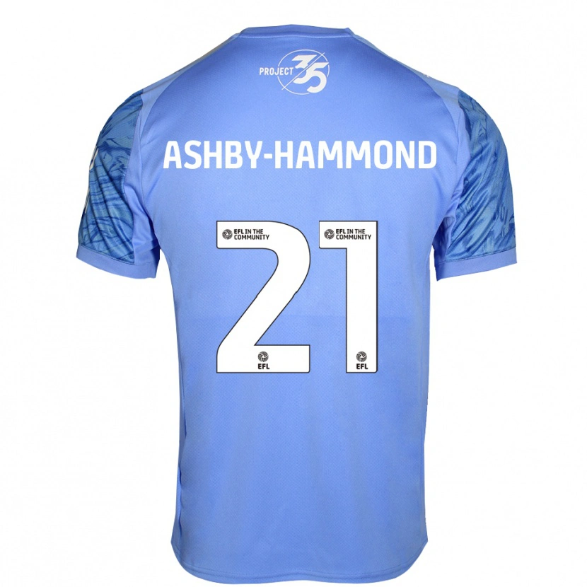 Danxen Mulher Luca Ashby-Hammond #21 Azul Royal Camisola Guarda-Redes 2025/26 Camisa