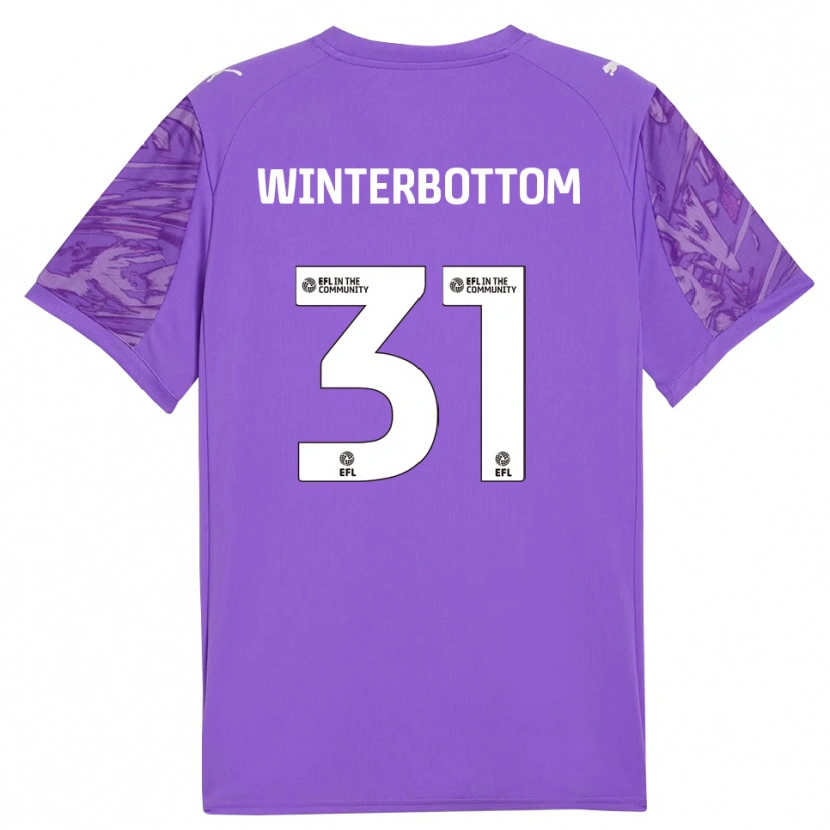 Danxen Mulher Ben Winterbottom #31 Azul Aço Médio Camisola Guarda-Redes 2025/26 Camisa