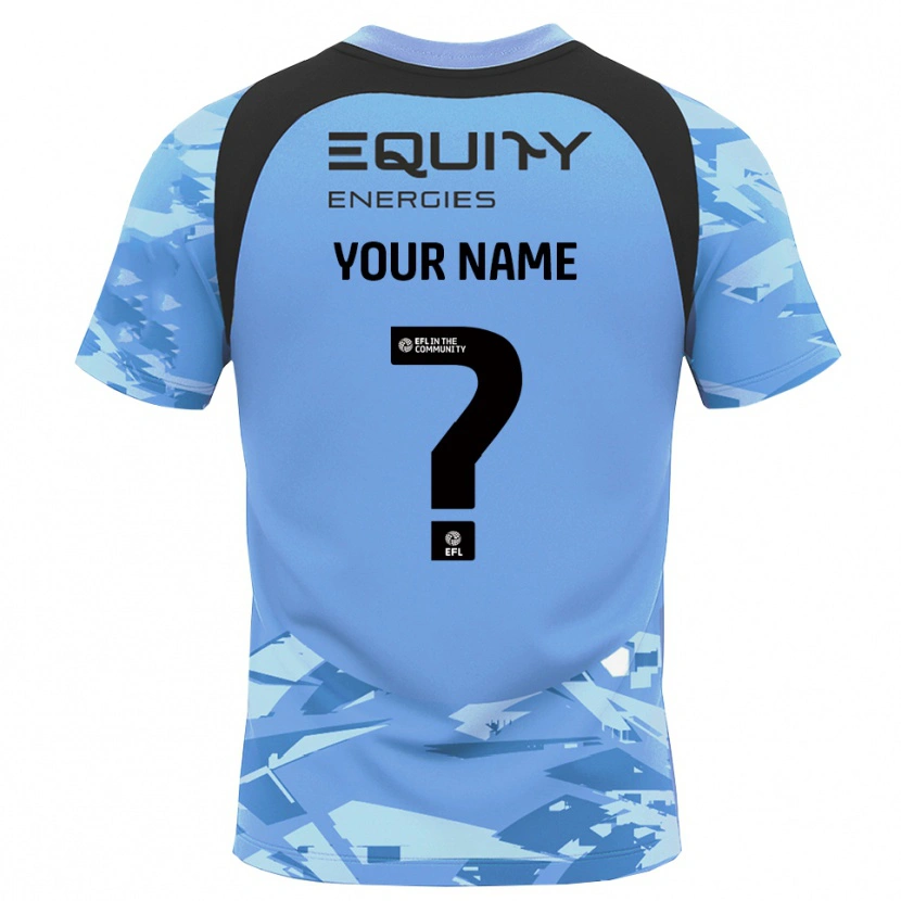 Danxen Mulher Milton Keynes Dons Preto Azul Claro Camisola Guarda-Redes 2025/26 Camisa