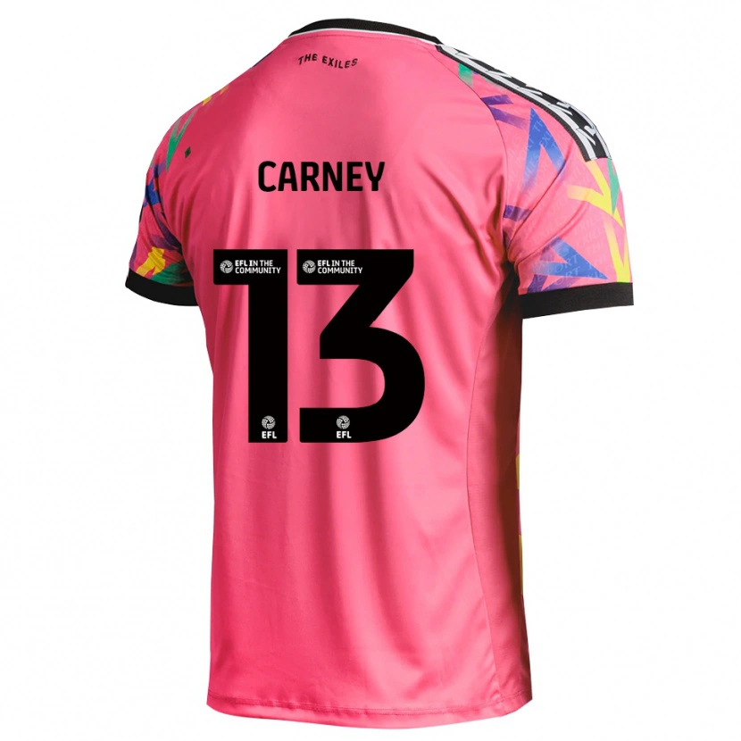 Danxen Mulher Jacob Carney #13 Magenta Camisola Guarda-Redes 2025/26 Camisa