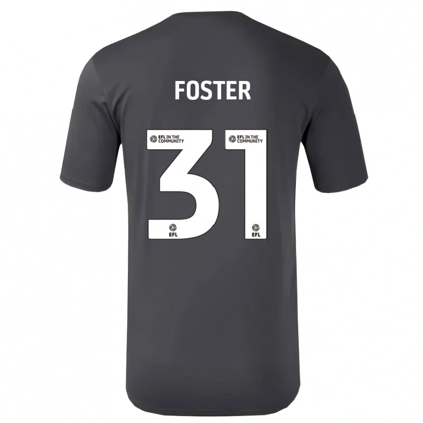 Danxen Mulher Owen Foster #31 Branco Preto Camisola Guarda-Redes 2025/26 Camisa