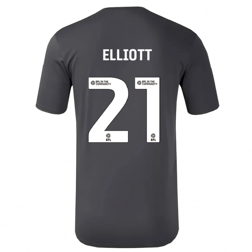 Danxen Mulher Felix Elliott #21 Branco Preto Camisola Guarda-Redes 2025/26 Camisa