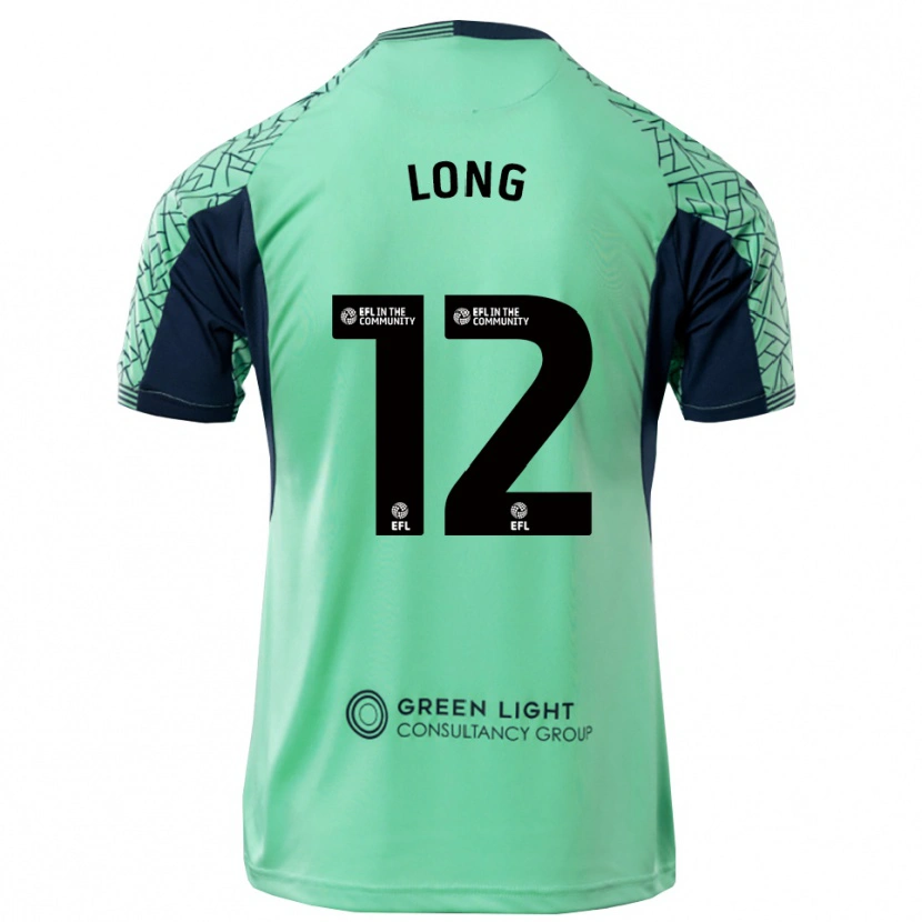 Danxen Mulher George Long #12 Preto Ciano Camisola Guarda-Redes 2025/26 Camisa