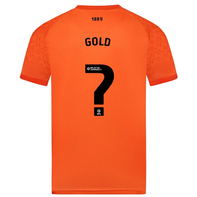 Danxen Mulher Ethan Gold #0 Preto Laranja Camisola Guarda-Redes 2025/26 Camisa
