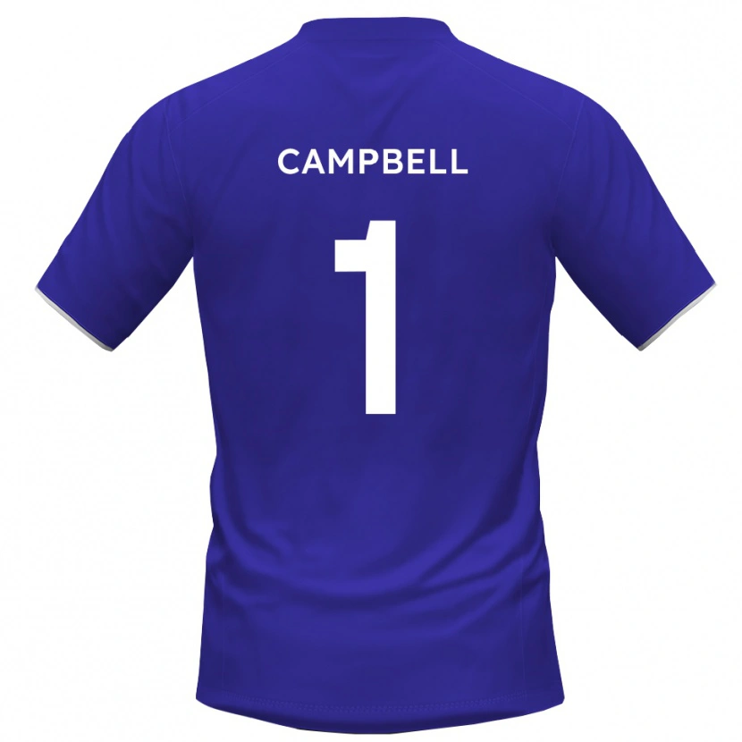 Danxen Mulher Maison Campbell #1 Azul Real Camisola Guarda-Redes 2025/26 Camisa
