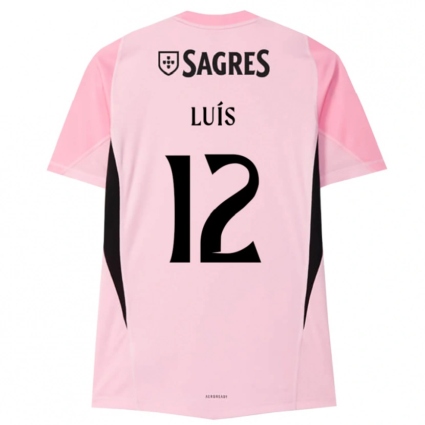 Danxen Mulher António Luís #12 Rosa Preto Camisola Guarda-Redes 2025/26 Camisa