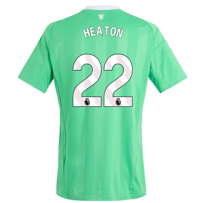 Danxen Mulher Tom Heaton #22 Verde Esmeralda Camisola Guarda-Redes 2025/26 Camisa