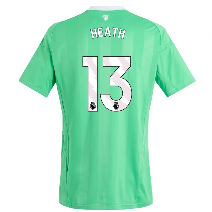 Danxen Mulher Fred Heath #13 Verde Esmeralda Camisola Guarda-Redes 2025/26 Camisa