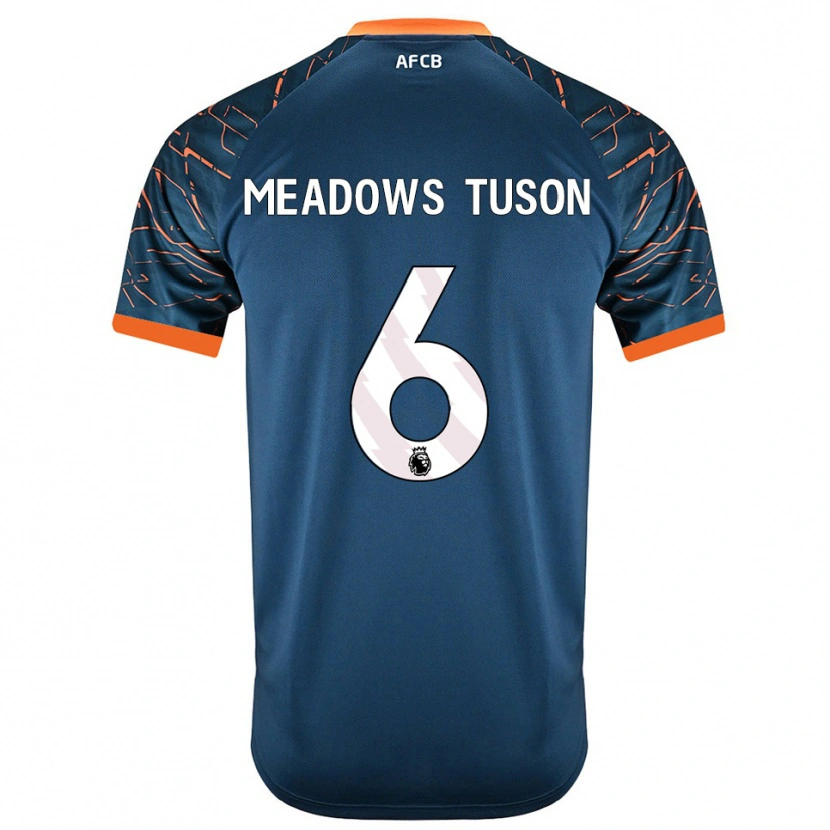 Danxen Mulher Freya Meadows Tuson #6 Azul Ardósia Escuro Camisola Guarda-Redes 2025/26 Camisa