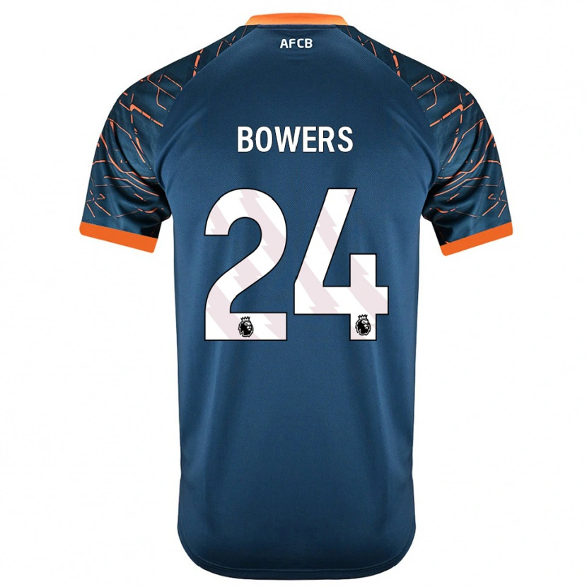 Danxen Mulher Kelci Bowers #24 Azul Ardósia Escuro Camisola Guarda-Redes 2025/26 Camisa