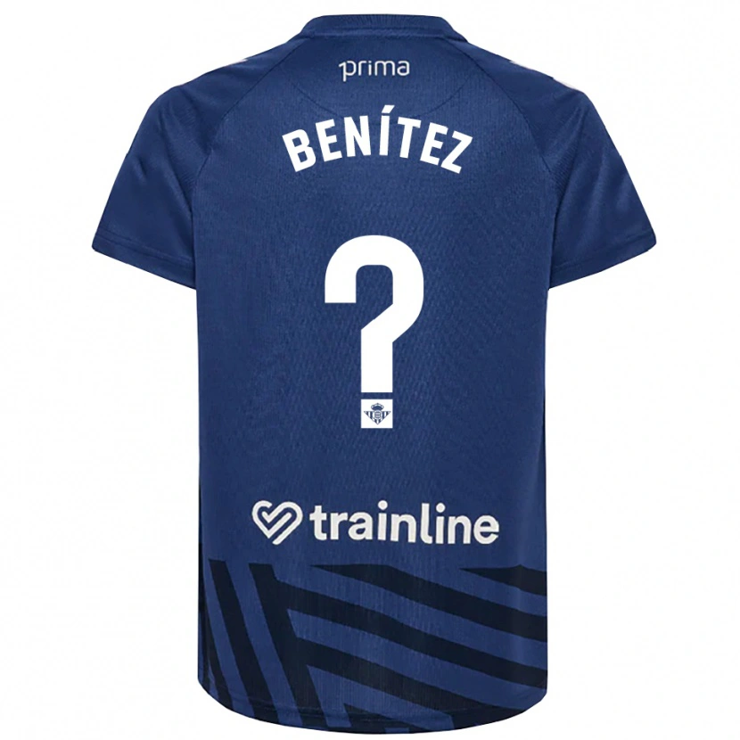 Danxen Mulher David Benítez #0 Azul Real Branco Camisola Guarda-Redes 2025/26 Camisa