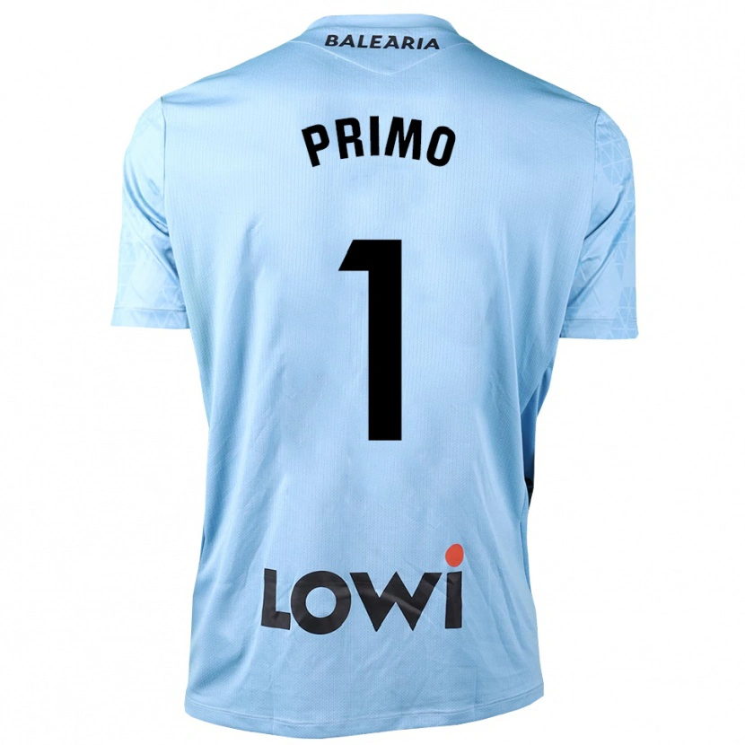 Danxen Mulher Álex Primo #1 Azul Claro Preto Camisola Guarda-Redes 2025/26 Camisa