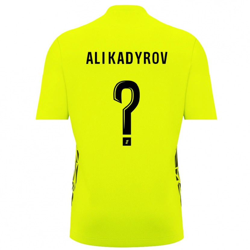Danxen Mulher Tourpal Ali Kadyrov #0 Verde Fluorescente Camisola Guarda-Redes 2025/26 Camisa