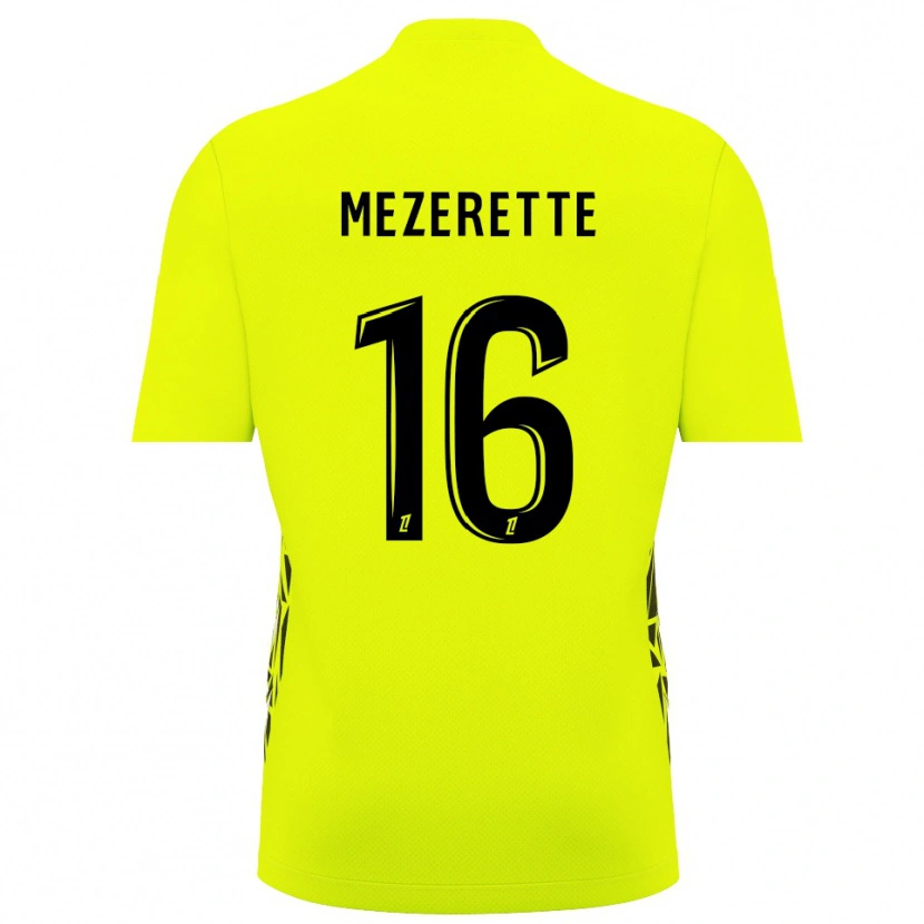 Danxen Mulher Louis Mezerette #16 Verde Fluorescente Camisola Guarda-Redes 2025/26 Camisa