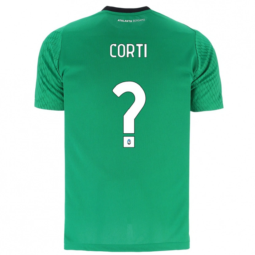 Danxen Mulher Edoardo Corti #0 Verde Esmeralda Camisola Guarda-Redes 2025/26 Camisa