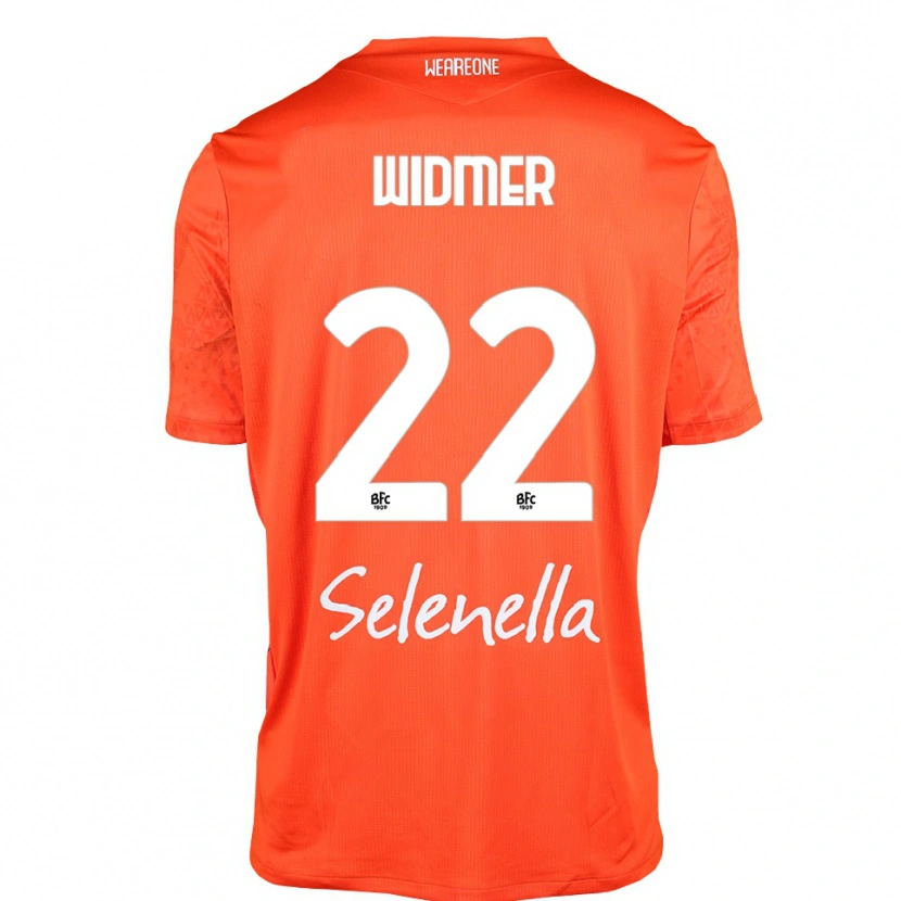 Danxen Mulher Renato Widmer D'Autilia #22 Laranja Preto Branco Camisola Guarda-Redes 2025/26 Camisa