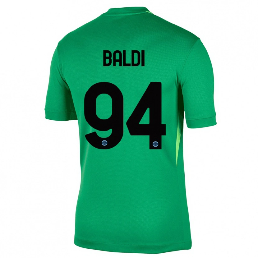 Danxen Mulher Rachele Baldi #94 Verde Claro Preto Camisola Guarda-Redes 2025/26 Camisa