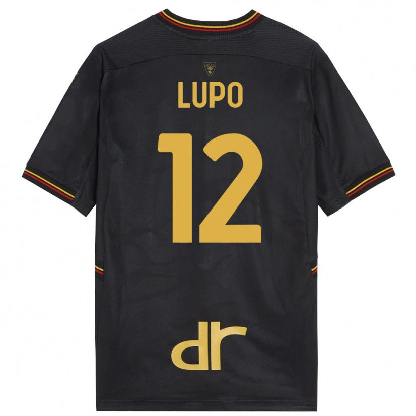 Danxen Mulher Christian Lupo #12 Preto Marrom Camisola Guarda-Redes 2025/26 Camisa