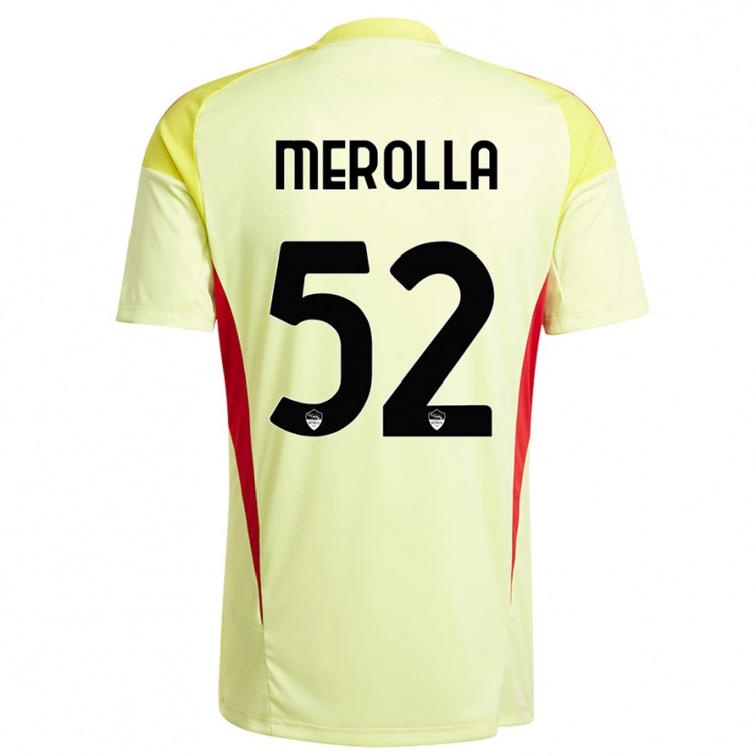 Danxen Mulher Liliana Merolla #52 Laranja Amarelo Claro Camisola Guarda-Redes 2025/26 Camisa