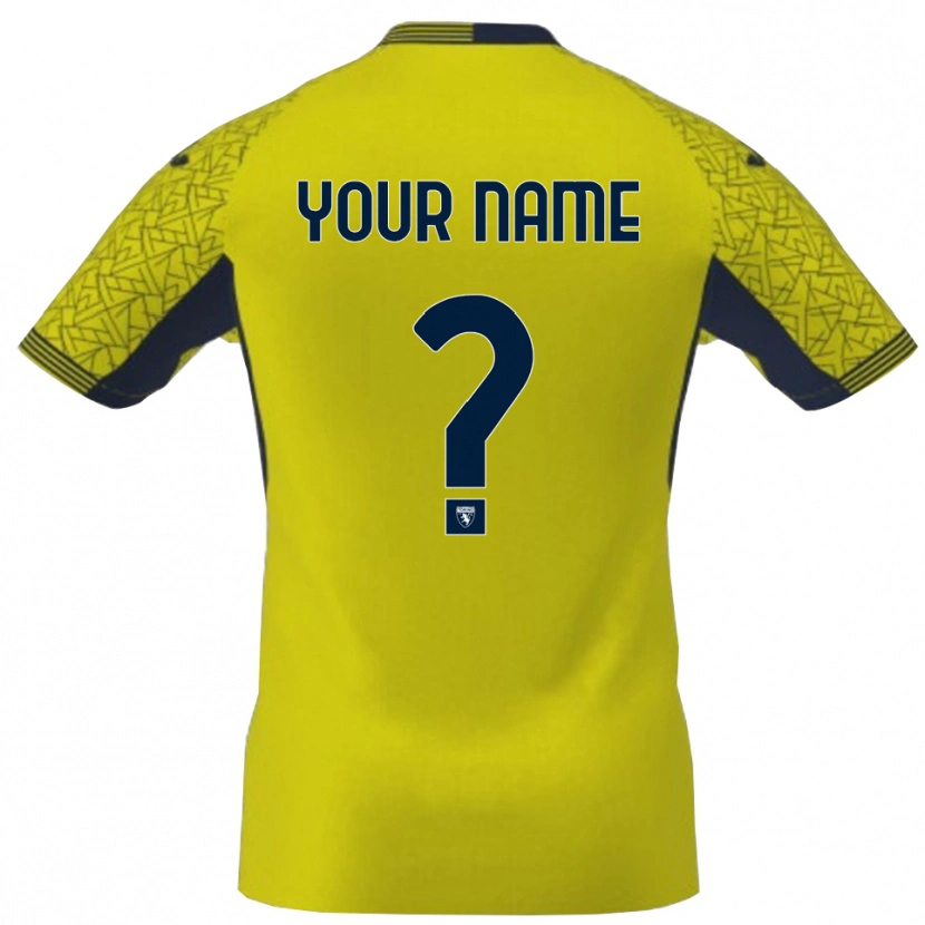 Danxen Mulher Torino FC Preto Amarelo Camisola Guarda-Redes 2025/26 Camisa