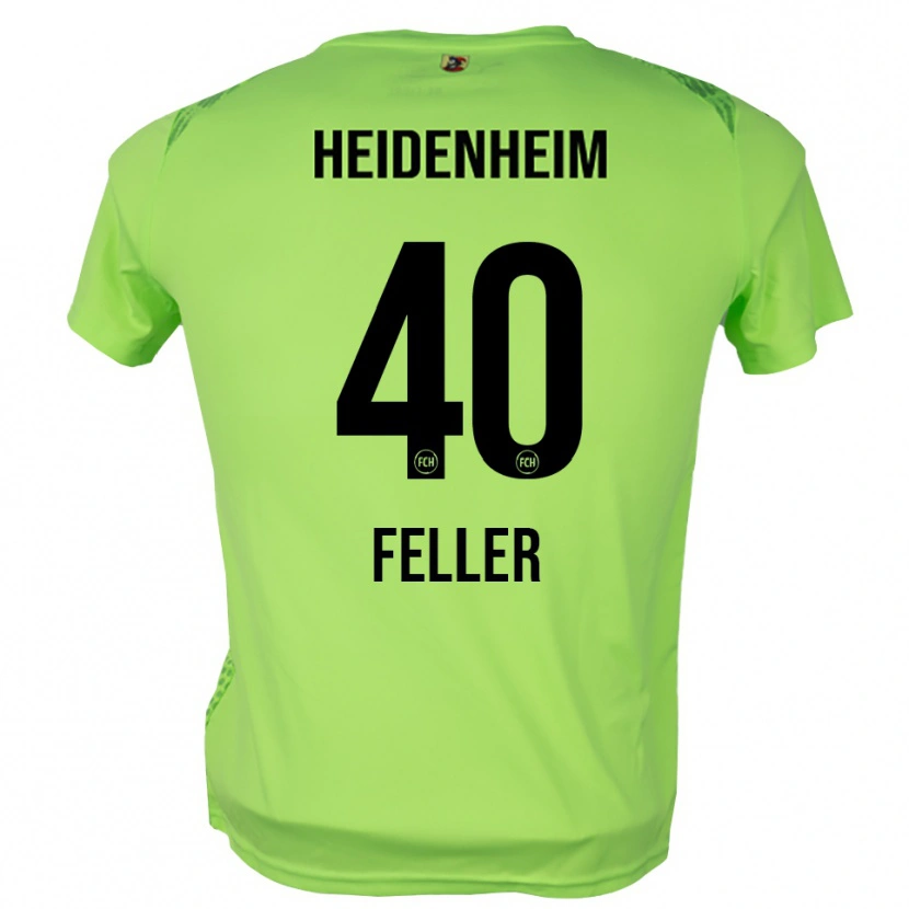 Danxen Mulher Frank Feller #40 Verde Pálido Camisola Guarda-Redes 2025/26 Camisa