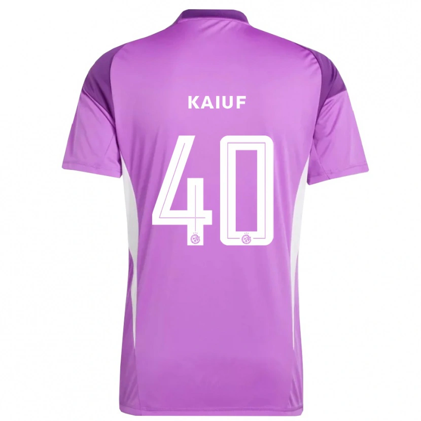 Danxen Mulher Sharif Kaiuf #40 Roxo Lilás Camisola Guarda-Redes 2025/26 Camisa