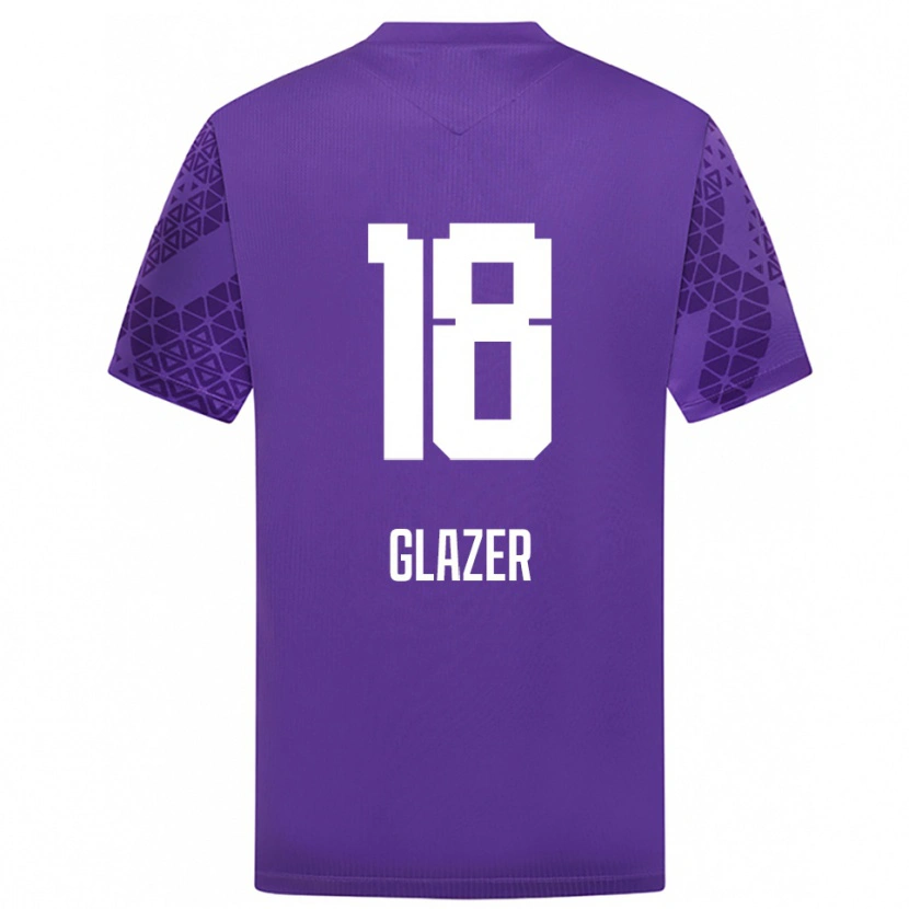 Danxen Mulher Omri Glazer #18 Branco Índigo Camisola Guarda-Redes 2025/26 Camisa