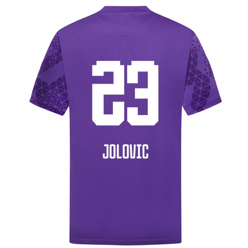 Danxen Mulher Bogdan Jolovic #23 Branco Índigo Camisola Guarda-Redes 2025/26 Camisa