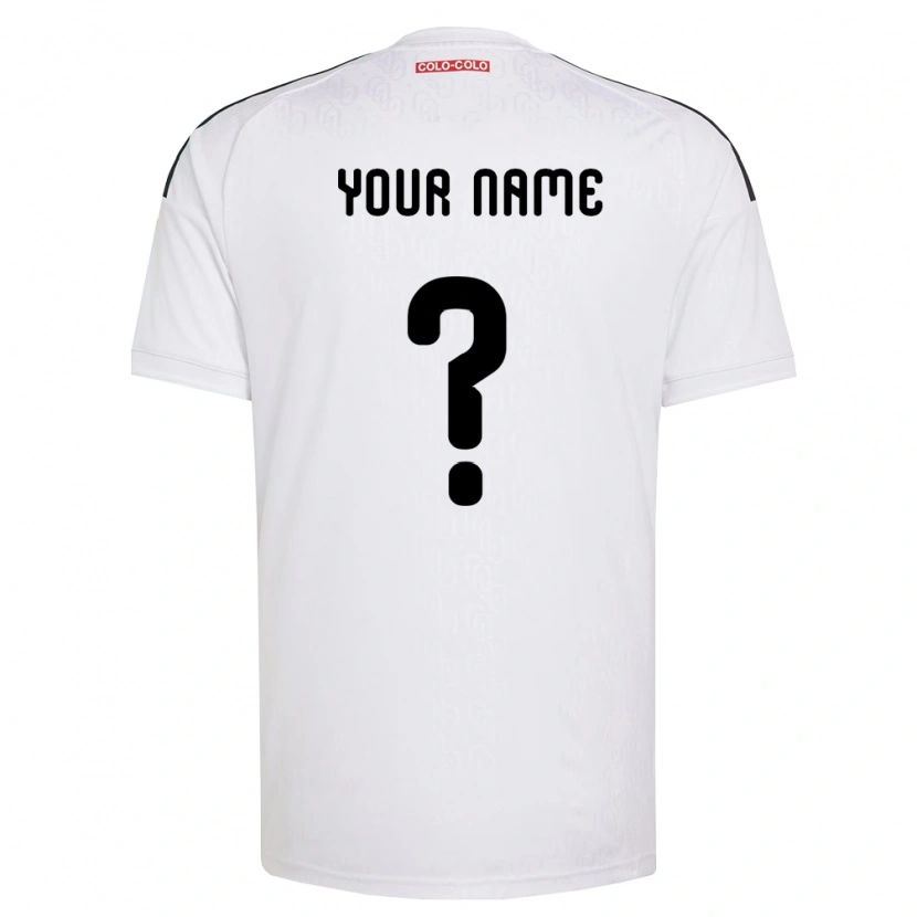 Danxen Criança Camisola Seu Nome #0 Branco Preto Principal 2026/27 Camisa
